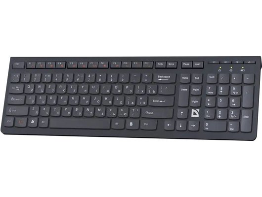 Клавиатура беспроводная Defender UltraMate SM-535 RU черный